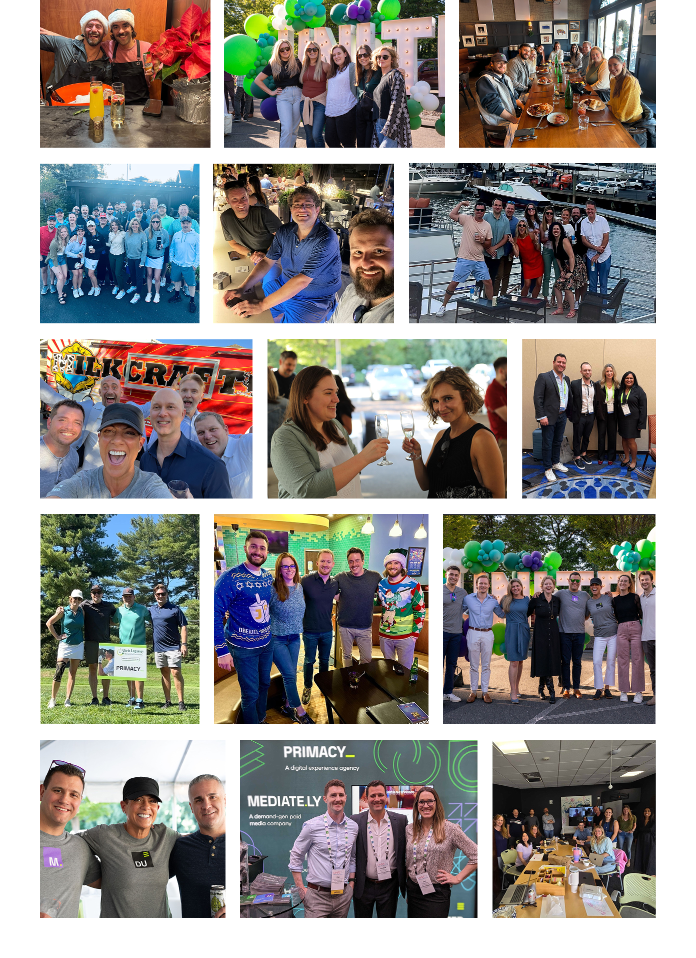 Life at Digital United Photo Collage